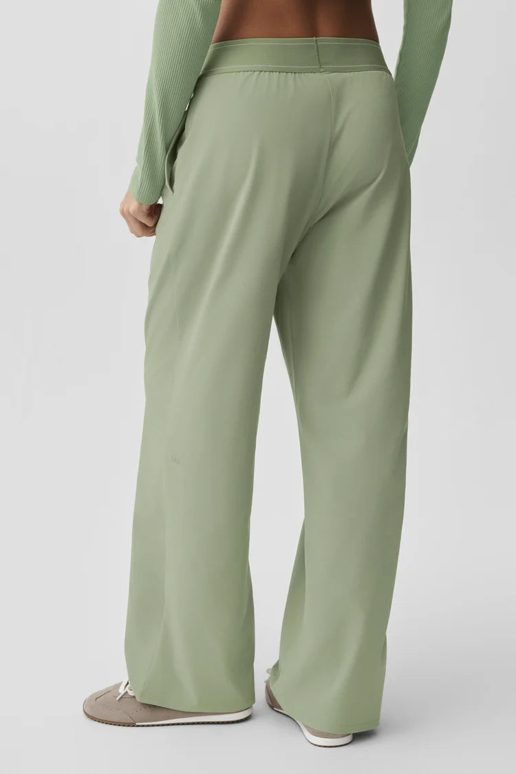 Pantalón Trouser Verde Salvia